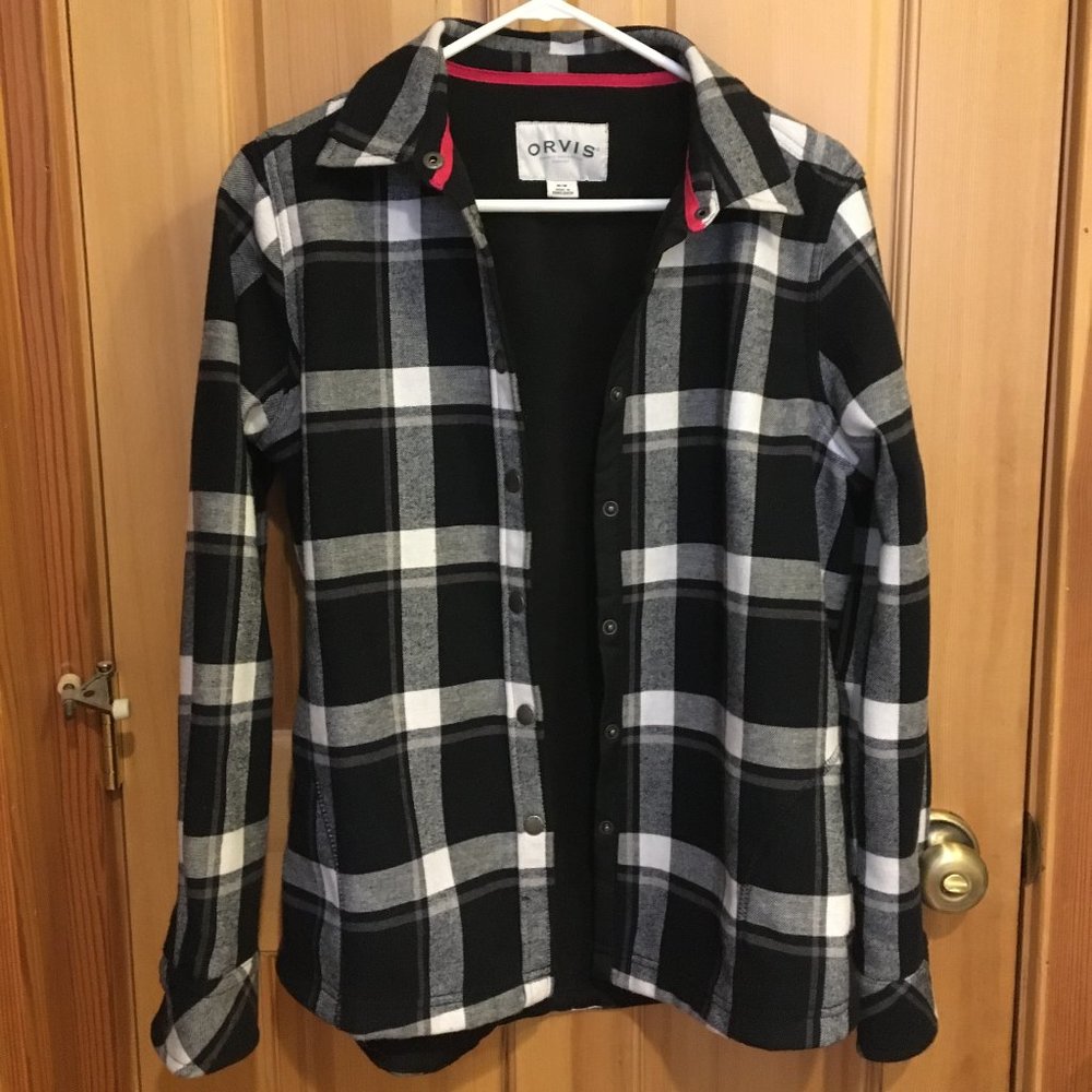 Orvis Womens Fleece Lined Shirt Jacket